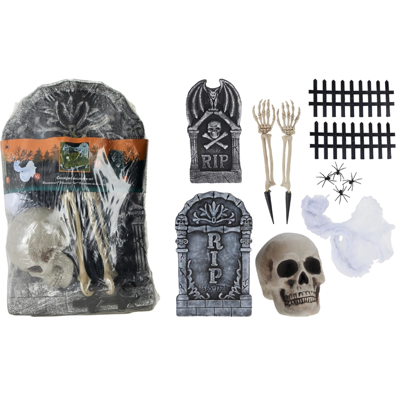 Begraafplaats decoratieset