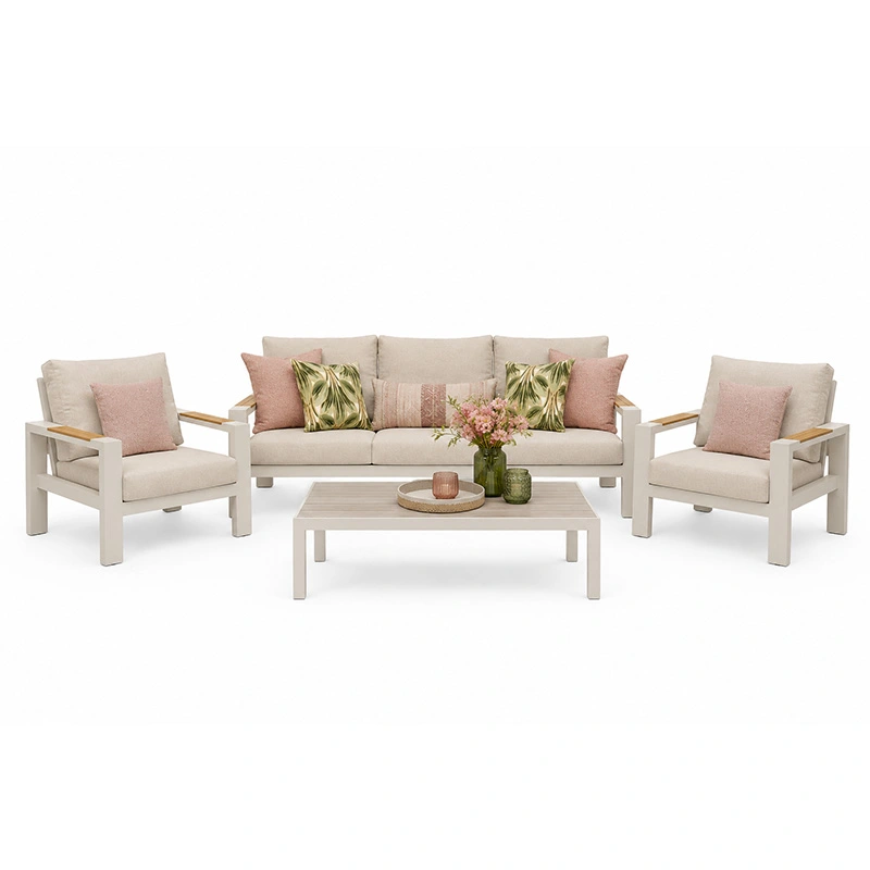 Benton Sofa Loungeset - Latte - afbeelding 1
