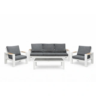 Benton Sofa Loungeset - Wit