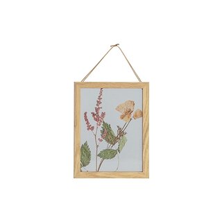 BePureHome Potpourri Fotolijst Bloemen Met Houten Rand 23x18