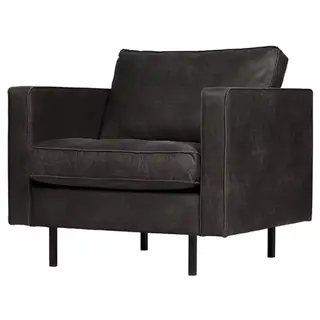 BePureHome Rodeo Classic Fauteuil - Zwart - afbeelding 2