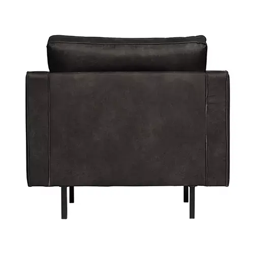 BePureHome Rodeo Classic Fauteuil - Zwart - afbeelding 3