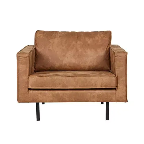 BePureHome Rodeo Fauteuil - Cognac