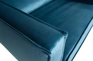 BePureHome Rodeo Fauteuil Velvet Blue - afbeelding 6
