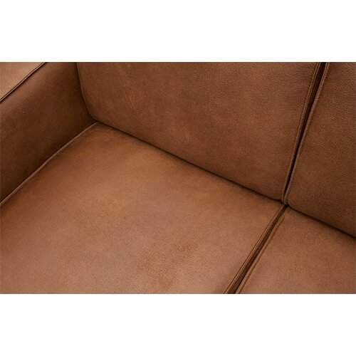 BePureHome Statement 4-zits Bank 280 Cm Eco Leer Cognac - afbeelding 5