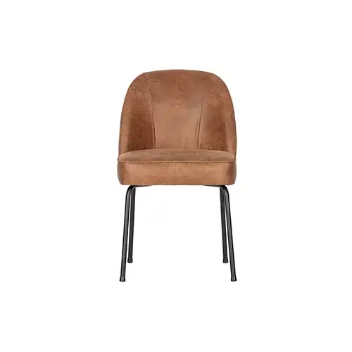 BePureHome Vogue Eetkamerstoel Leer Cognac - afbeelding 1