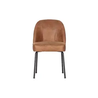 BePureHome Vogue Eetkamerstoel Leer Cognac - afbeelding 1