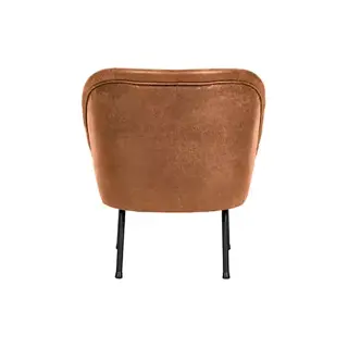 BePureHome Vogue Fauteuil Leer Cognac - afbeelding 4