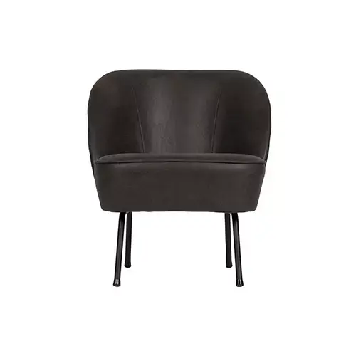 nieuws Nuttig Vertellen BePureHome Vogue Fauteuil Leer Zwart koop je bij De Boet