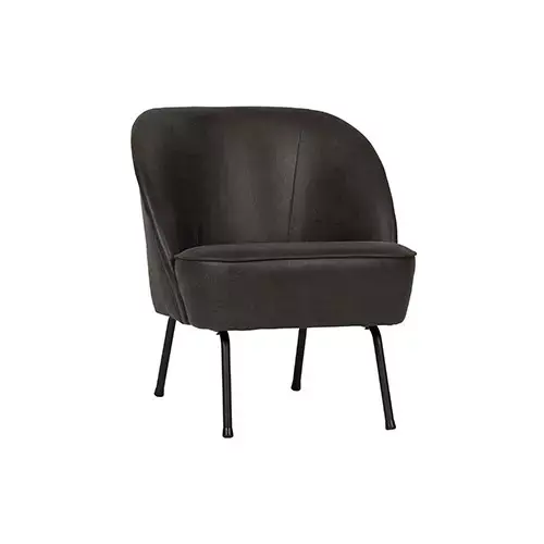 nieuws Nuttig Vertellen BePureHome Vogue Fauteuil Leer Zwart koop je bij De Boet