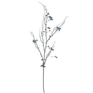 Kunsttak Berry Rune Blauw - 136 cm