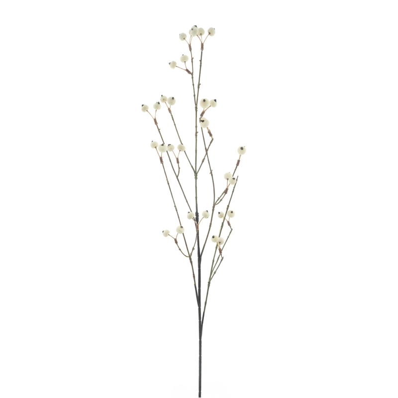 Kunsttak Berry Spray Laetitia Crème - 85 cm