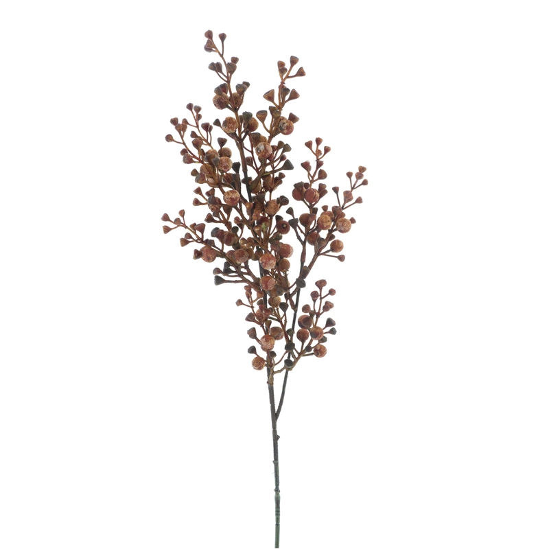 Kunsttak Berry Spray Mini Oranje - 72 cm