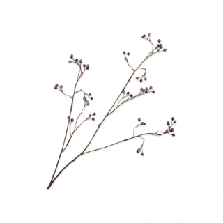 Kunsttak Bessen Lavender - 94 cm