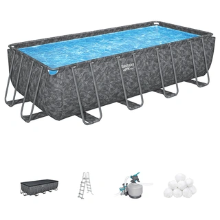 Bestway APX365 Zwembadset Rechthoek - 549x274x132 cm - afbeelding 3