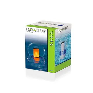 Bestway Flowclear Solar Chloordispenser met LED