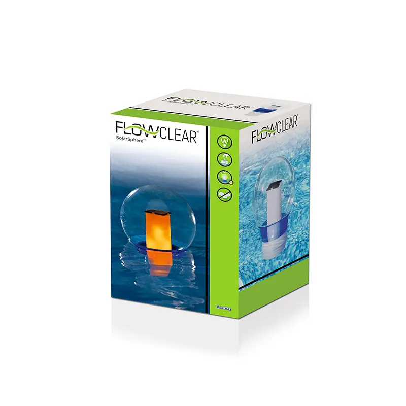 Bestway Flowclear Solar Chloordispenser met LED - afbeelding 1