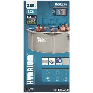 Bestway Zwembad Hydrium Zwembadset - Ø366 cm - afbeelding 10