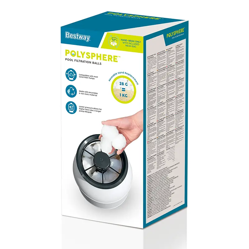 Bestway Polysphere Filtermedia - 500 g - afbeelding 1