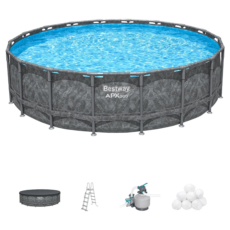 Bestway APX365 Zwembadset Rond - Ø549x132 cm - afbeelding 3
