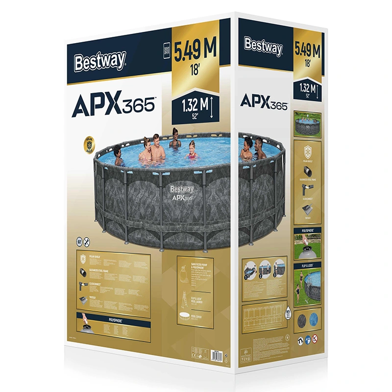 Bestway APX365 Zwembadset Rond - Ø549x132 cm - afbeelding 11