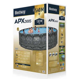 Bestway APX365 Zwembadset Rond - Ø549x132 cm - afbeelding 11