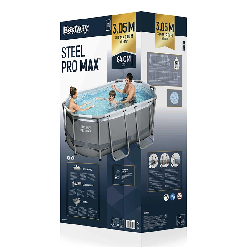Bestway Steel Pro Max Zwembadset - 305x200x84 cm - afbeelding 6