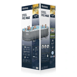 Bestway Steel Pro Max Zwembadset - 549x274x122 cm - afbeelding 9