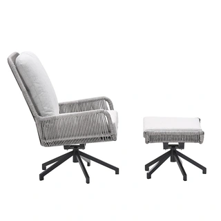 Garden Impressions Bianci Draaifauteauil + Voetenbank - afbeelding 2