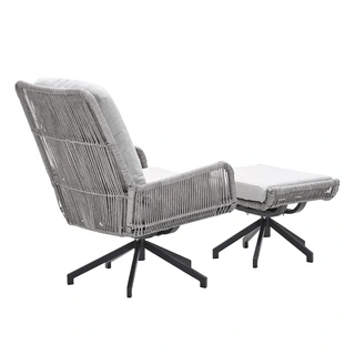 Garden Impressions Bianci Draaifauteauil + Voetenbank - afbeelding 3