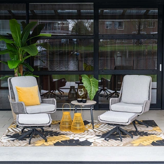 Garden Impressions Bianci Draaifauteauil + Voetenbank - afbeelding 6