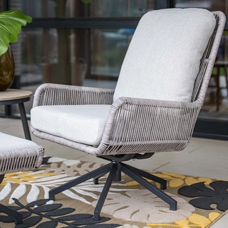 Garden Impressions Bianci Draaifauteauil + Voetenbank - afbeelding 9