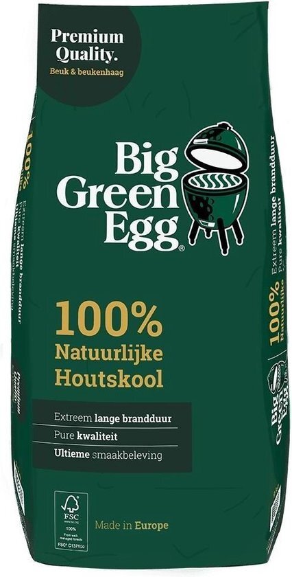 Big Green Egg Houtskool zak 9 KG