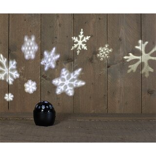LED Projector Sneeuwvlok - 11,5x13 cm