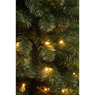 Black Box Kunstkerstboom Charlton Pilar Groen LED - Ø63x260 cm - afbeelding 3