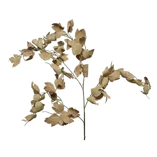 Kunst Kersttak Blad Crème - 106 cm - afbeelding 1
