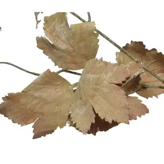 Kunst Kersttak Blad Crème - 106 cm - afbeelding 2