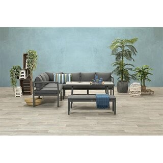 Garden Impressions Blakes Lounge- diningset - Zwart - afbeelding 2