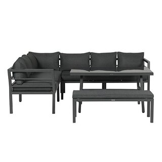 Garden Impressions Blakes Lounge- diningset - Zwart - afbeelding 1