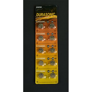 Durasonic Knoopcel Batterijen LR44/AG13 - 10 st.
