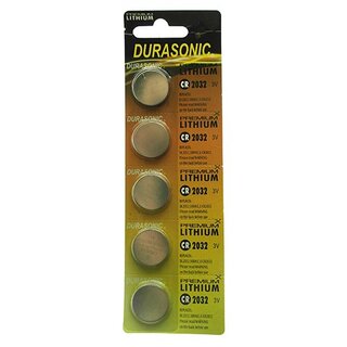 Durasonic Knoopcel Batterijen CR2032 - 5 st.