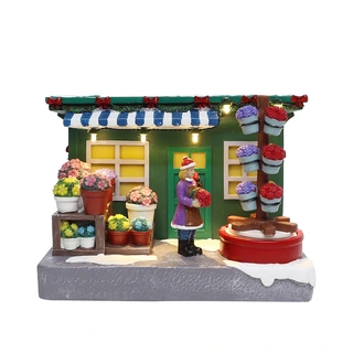 Santaville Bloemenwinkel LED