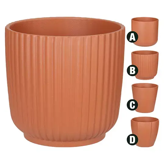Bloempot Aardewerk Terracotta - Assorti