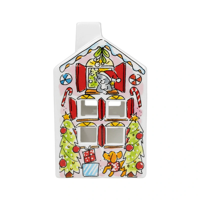 Blond Amsterdam Theelichthuisje Kerst - afbeelding 2