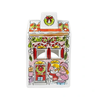 Blond Amsterdam Theelichthuisje Kerst - afbeelding 3