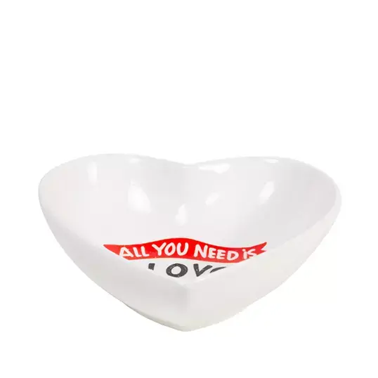 Blond Amsterdam Valentine Heart Bowl Love - 16 cm - afbeelding 2