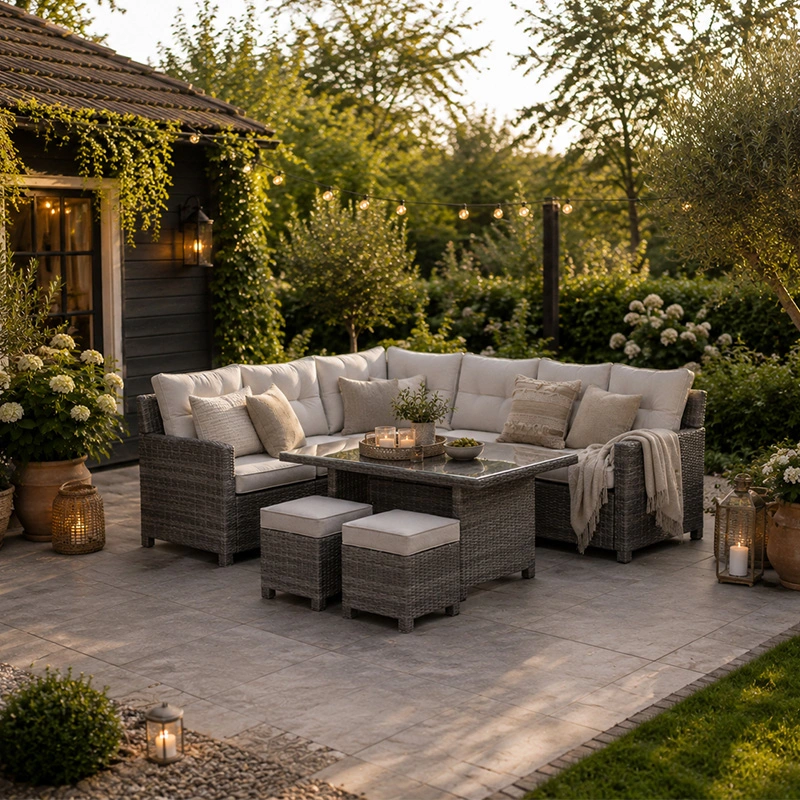 Blue Bird Lounge- diningset Links OG/Desert Sand - afbeelding 3
