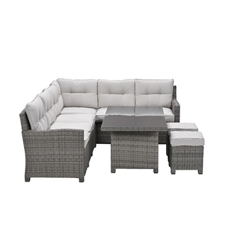 Blue Bird Lounge- diningset Rechts OG/Desert Sand - afbeelding 4