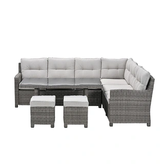 Blue Bird Lounge- diningset Rechts OG/Desert Sand - afbeelding 7