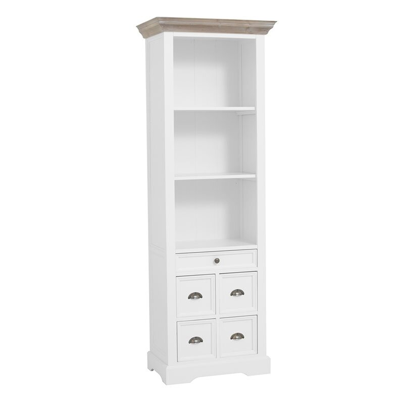 Boekenkast Fleur 66x40x191